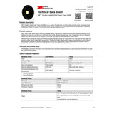 3M 4508 Vinyl Foam Tape , Black, 1 in x 36 yd, 125 mil, 9 per (7000047497) (9 Pack) - 3