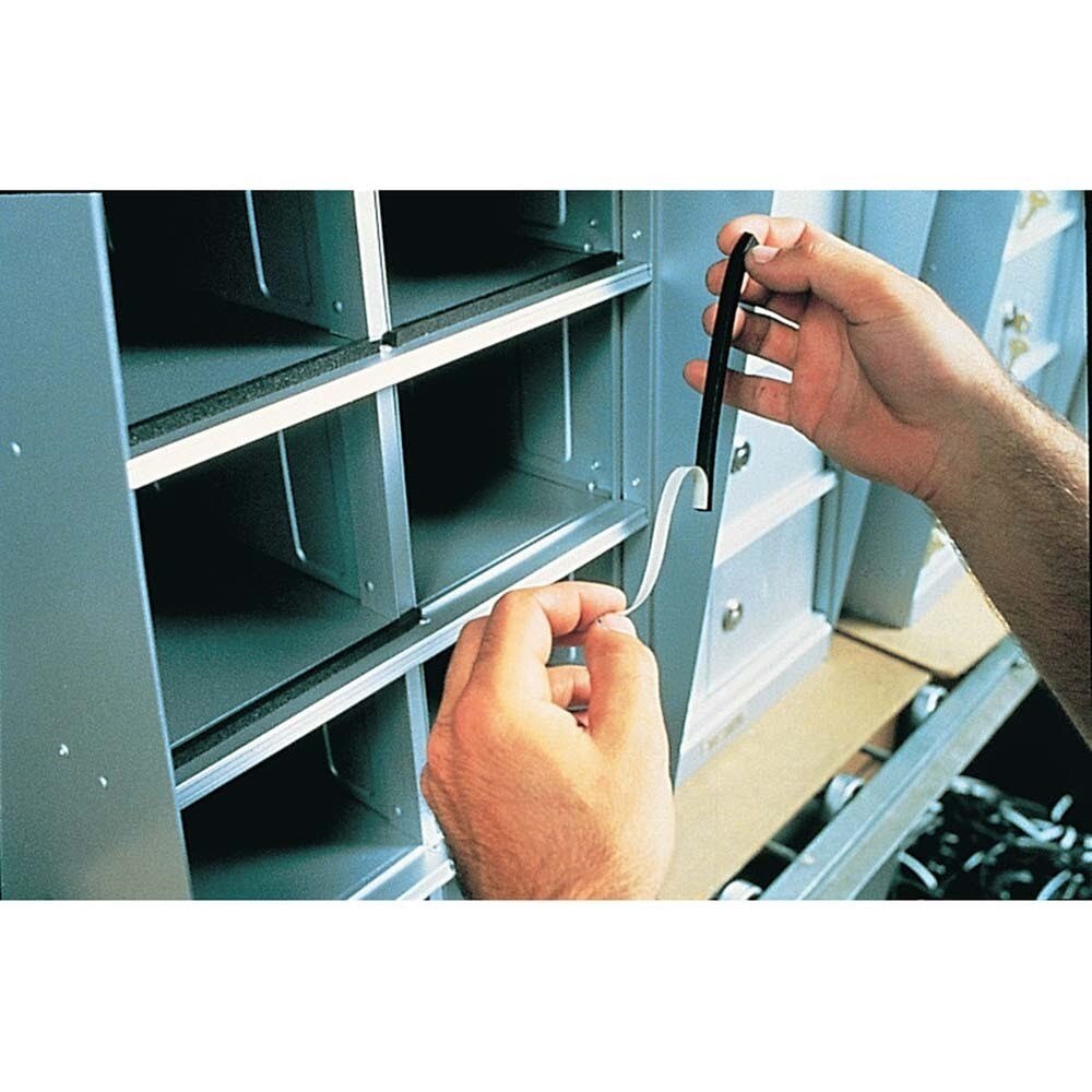 3M 4508 Vinyl Foam Tape , Black, 1 in x 36 yd, 125 mil, 9 per (7000047497) (9 Pack) - 4