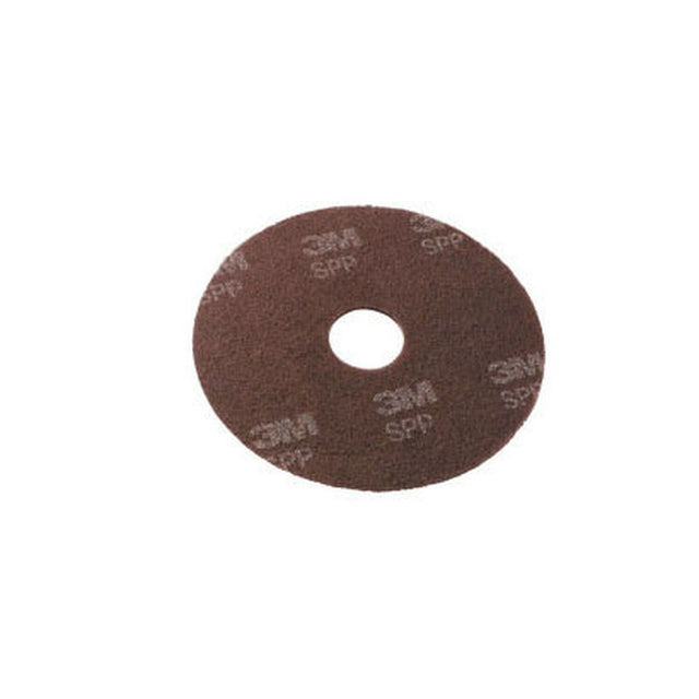 3M Scotch-Brite Surface Preparation Pad, 8 in, Medium, Brown (7000047550) (25 Pack)