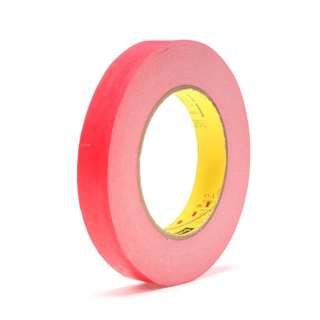 3M 256 3855 Scotch Printable Flatback Paper Tape, Red, 3/4 in x 60 yd, 6.7 mil (7000048383) (48 Pack)