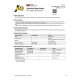 3M 5702 Safety Stripe Vinyl Tape , Black/Yellow, 3 in x 36 yd, 5.4 mil (7000048386) (12 Pack) - 8