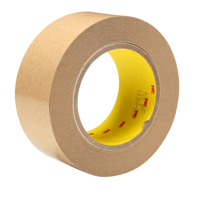 3M 465 Adhesive Transfer Tape, Clear, 2 in x 60 yd, 2 mil (7000048400) (24 Pack)