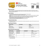 3M 7000048403 Vinyl Tape 471, 2" x 36 yd 5.2 mil, Transparent (24 Pack) - 5