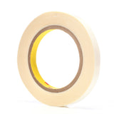 3M 444 Double Coated Tape, Clear, 1/2 in x 36 yd, 3.9 mil (7000048428) (72 Pack)