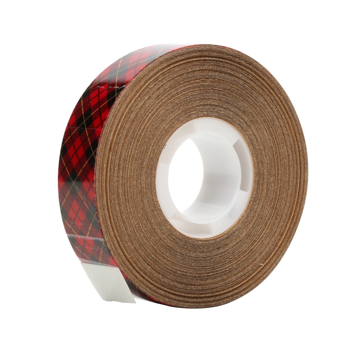 3M 969 Scotch ATG Adhesive Transfer Tape, Clear, 3/4 in x 18 yd, 5 mil, Tan Liner (7000048451) (12 Pack) - 2