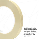 3M Scotch Fine Line Premium Masking Tape, Sand, 1/2 in x 60 yd, Polypropylene Roll (218) (7000048458) (12 Pack) - 7