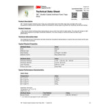 3M 4016 Double Coated Urethane Foam Tape, Off White, 1/2 in x 36 yd, 62 mil (7000048478) - 8