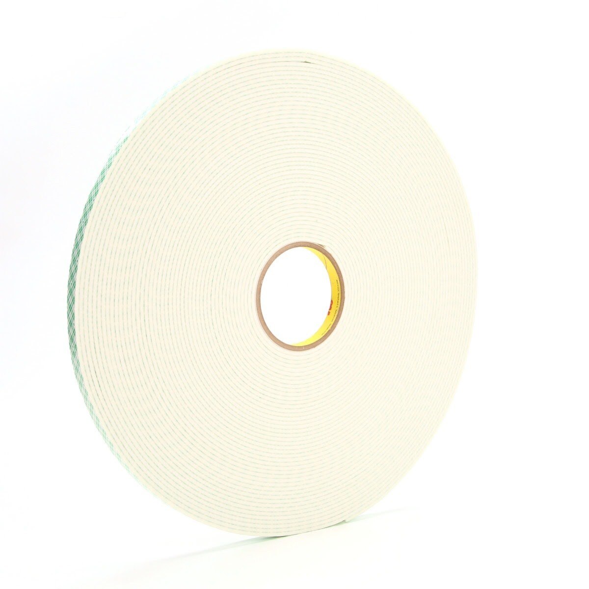 3M 4008 Double Coated Urethane Foam Tape, Off White, 1/2 in x 36 yd, 125 mil (7000048481) (18 Pack)