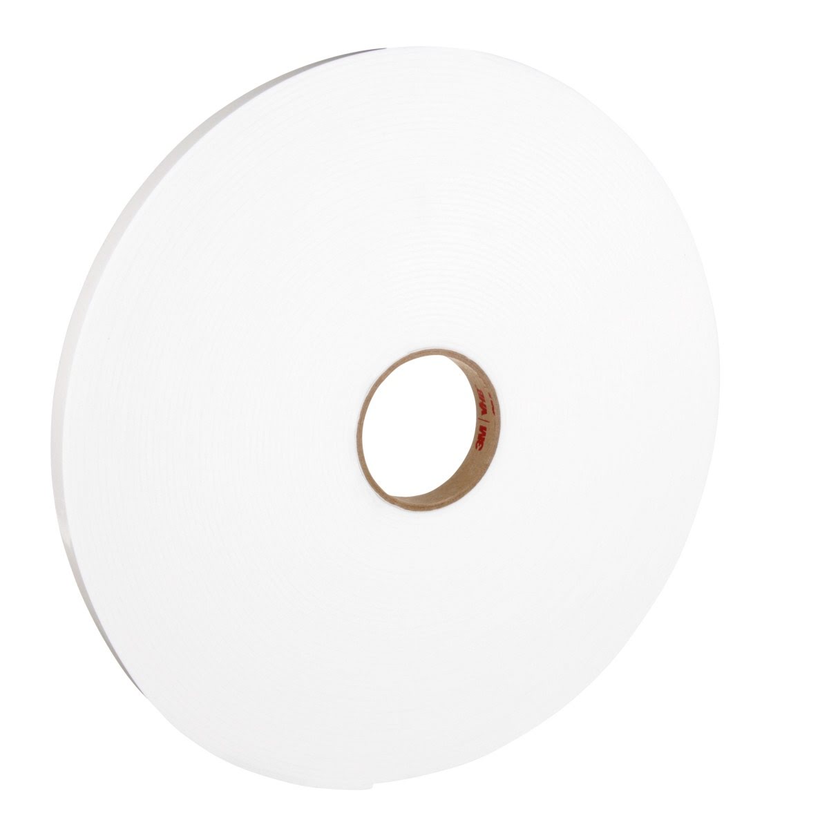 3M 4955 Double Sided Acrylic Foam Tape, White, 3/4 in x 36 yd, 80 mil (7000048520) (12 Pack)