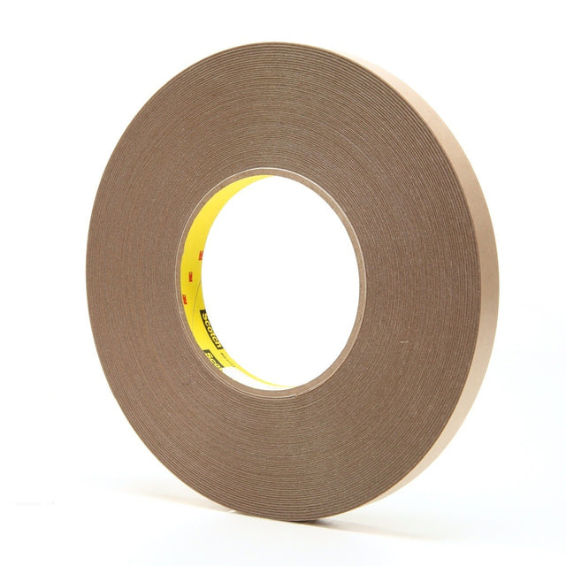 3M 9425 Removable Repositionable Double Coated Tape, Clear, 1/2 in x 72 yd, 5.8 mil (7000048527) (18 Pack)