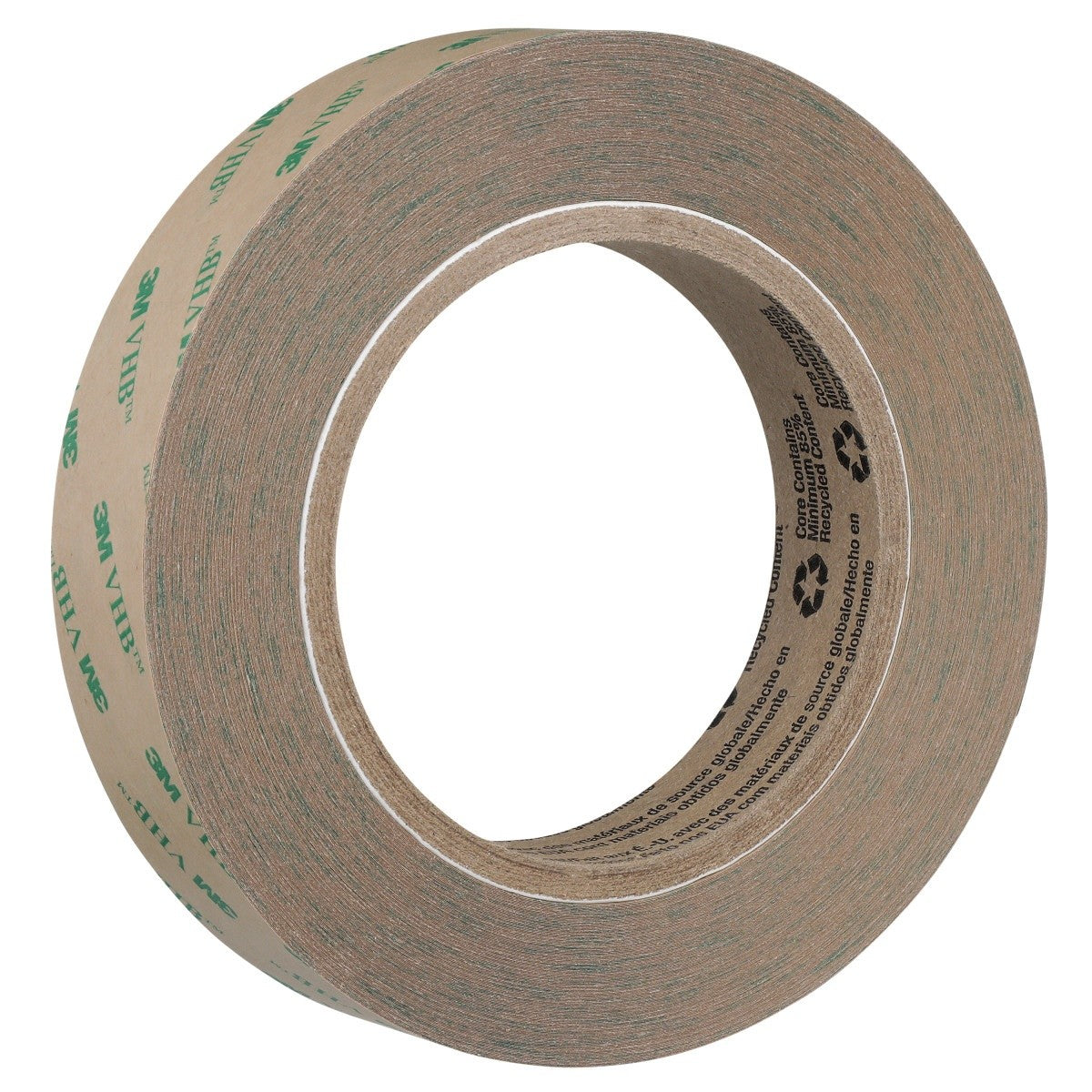 3M F9460PC VHB Adhesive Transfer Tape, Clear, 1/2 in x 60 yd, 2 mil (7000048539) (72 Pack) - 3