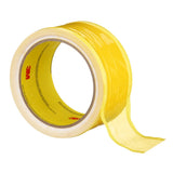 3M 695 Riveters Tape, Yellow with White Adhesive, 2 in x 36 yd, 3 mil (7000048596) (24 Pack) - 2