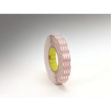 3M 476XL Double Coated Tape Extended Liner, Translucent, 1 in x 540 yd, 6 mil (7000048730) (6 Pack)