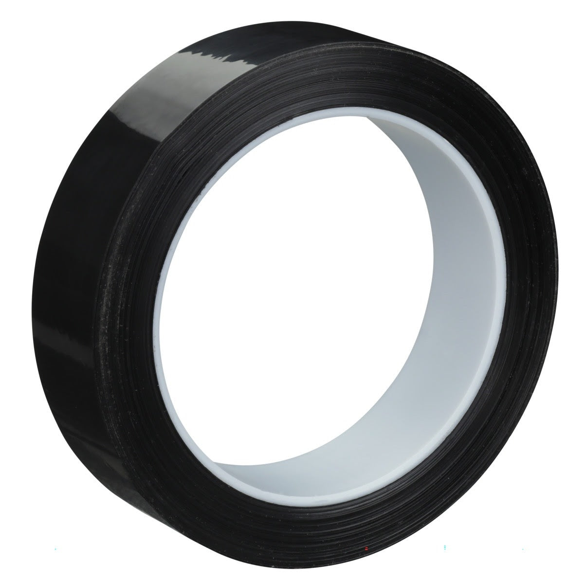 3M 850 Polyester Film Tape, Black, 1 1/2 in x 72 yd, 1.9 mil (7000048772) (24 Pack) - 2
