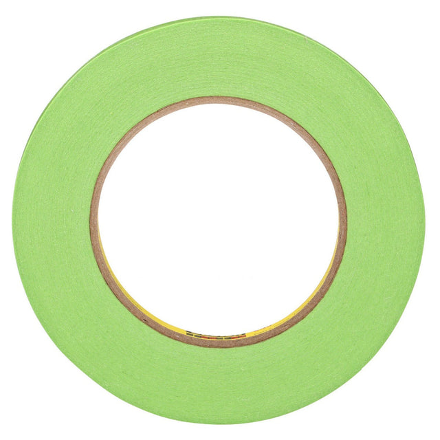 3M 233+ 26332 Scotch Performance Green Masking Tape, 12 mm x 55 m (7000048803) (48 Pack)