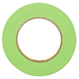 3M 233+ 26332 Scotch Performance Green Masking Tape, 12 mm x 55 m (7000048803) (48 Pack)
