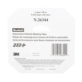 3M 233+ Scotch Performance Green Masking Tape, 6 mm x 55 m, Automotive Refinish (26344) (7000048806) (12 Pack) - 8