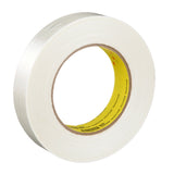 3M 893 Scotch Filament Tape, Clear, 24 mm x 55 m, 6 mil (7000048809) (36 Pack)
