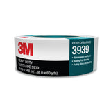 3M 3939 Heavy Duty Duct Tape, Silver, 15/16 in x 60 yd, 9.0 mil (7000048814) (36 Pack) - 3