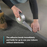 3M 3939 Heavy Duty Duct Tape, Silver, 15/16 in x 60 yd, 9.0 mil (7000048814) (36 Pack) - 6