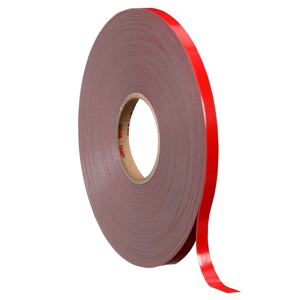 3M 4611 VHB Tape , Dark Gray, 3/4 in x 36 yd, 45 mil (7000048891) (12 Pack) - 4