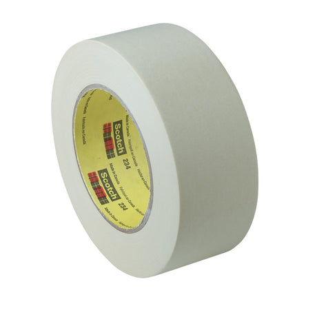 3M 234 Scotch General Purpose Masking Tape, Tan, 72 mm x 55 m, 5.9 mil (7000048945) (12 Pack)