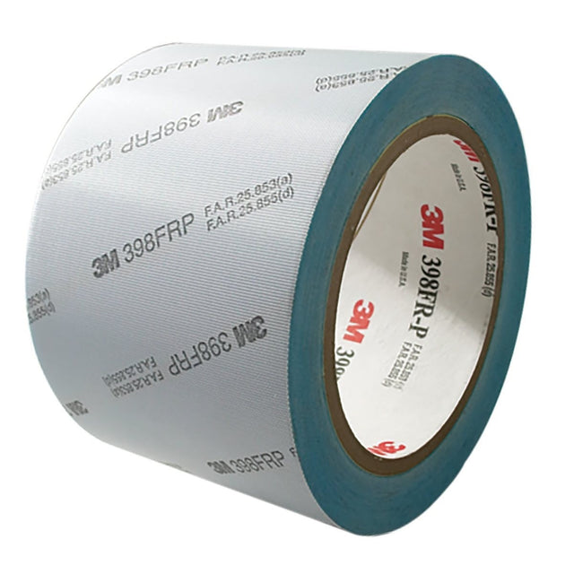 3M 398FRP Glass Cloth Tape, White, 3 in x 36 yd, 7 mil (7000049004) (12 Pack)