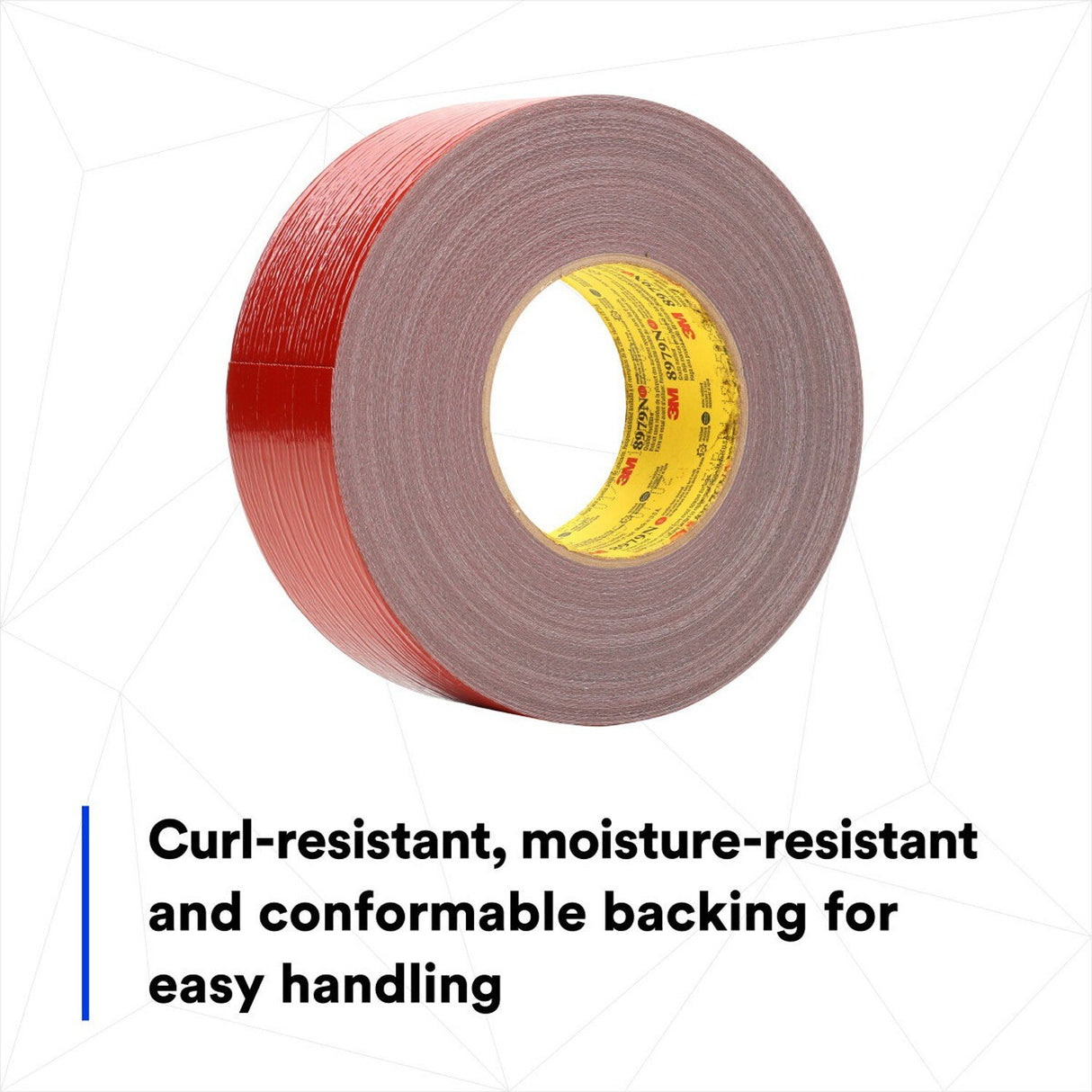3M 8979N Performance Plus Duct Tape, Nuclear Grade, Red, 48 mm x 54.8 m, 11.7 mil (7000049014) (24 Pack) - 3