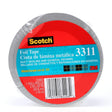3M 3311 Scotch Aluminum Foil Tape, Silver, 2 in x 50 yd, 3.6 mil (7000049174) (12 Pack)