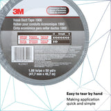 3M 1900 Value Duct Tape, Silver, 1-7/8 in x 50 yd, 5.8 mil (7000049202) (24 Pack) - 6