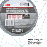 3M 1900 Value Duct Tape, Silver, 1-7/8 in x 50 yd, 5.8 mil (7000049202) (24 Pack) - 6