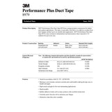 3M 8979 Performance Plus Duct Tape, Slate Blue, 96 mm x 54.8 m, 12.1 mil, Clean Removal, UV and Weather Resistant (7000049207) (12 Pack) - 10