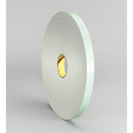 3M Extra-thick Multipurpose Mounting Tape, Off-White, 3/4 in x 7 yd, 1/8 in Thick (4008) (7000049239) (12 Pack)