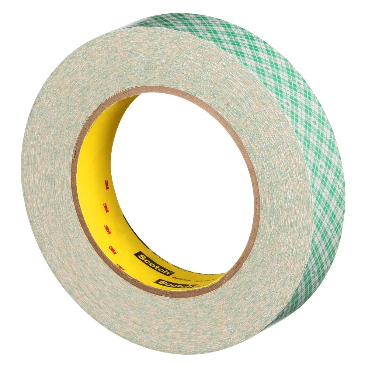 3M 410M Scotch Double Coated Paper Tape, Natural, 1 in x 36 yd, 5 mil (7000049274) (36 Pack) - 2