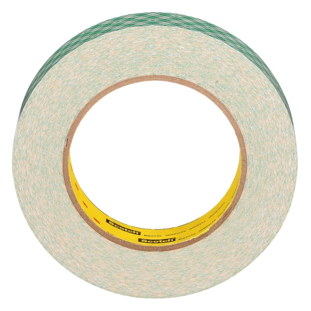 3M 410M Scotch Double Coated Paper Tape, Natural, 1 in x 36 yd, 5 mil (7000049274) (36 Pack) - 3