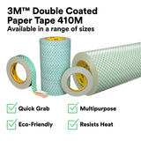 3M 410M Double Coated Paper Tape, Natural, 2 in x 36 yd, 5 mil (7000049275) (24 Pack) - 2