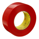 3M 5903 Outdoor Masking Poly Tape, Red, 1.88 in x 60 yd, 7.5 mil (7000049309) (24 Pack) - 3