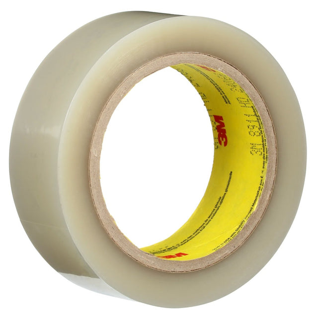 3M 8911 Polyester Tape, Silicone Adhesive, Transparent, 1 in x 72 yd, 2.3 mil (7000049592) (36 Pack)