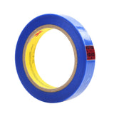 3M 8901 Polyester Tape, Blue, 3/4 in x 72 yd, 0.9 mil (7000049596) (48 Pack) - 2