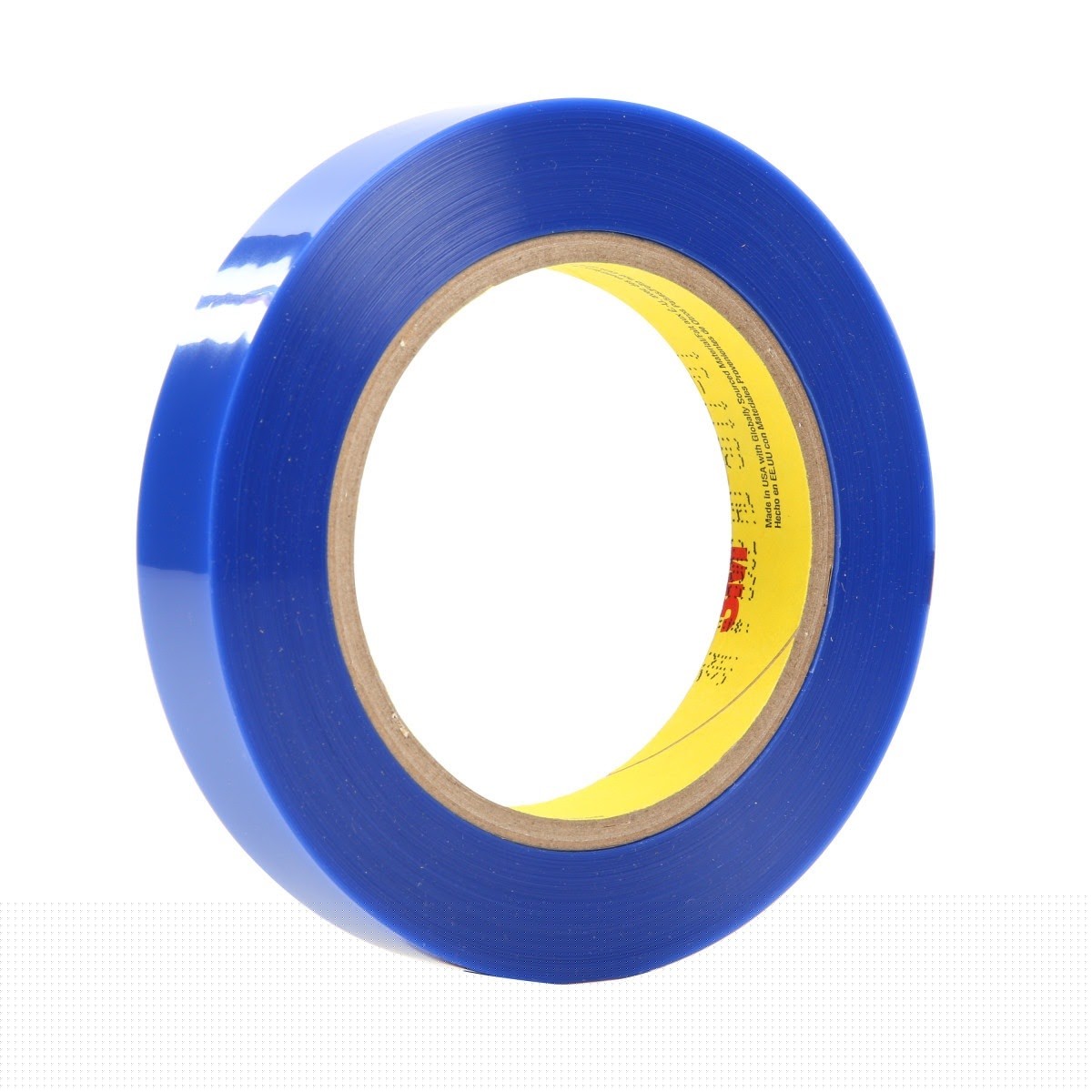 3M 8902 Polyester Tape, Blue, 3/4 in x 72 yd, 3.4 mil (7000049601) (48 Pack)