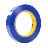 3M 8902 Polyester Tape, Blue, 3/4 in x 72 yd, 3.4 mil (7000049601) (48 Pack)
