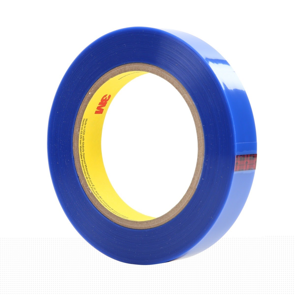 3M 8902 Polyester Tape, Blue, 3/4 in x 72 yd, 3.4 mil (7000049601) (48 Pack) - 2