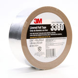 3M 3380 Aluminum Foil Tape, Silver, 48 mm x 45 m, 3.25 mil (7000049613) (24 Pack) - 5