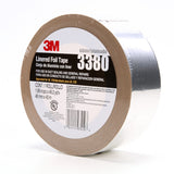 3M 3380 Aluminum Foil Tape, Silver, 48 mm x 45 m, 3.25 mil (7000049613) (24 Pack) - 6