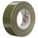 3M 3900 Multi-Purpose Duct Tape, Olive, Rubber Adhesive, Water Resistant, 48 mm x 54.8 m, 7.6 mil, Individually Wrapped Conveniently Packaged (7000049744) (24 Pack)