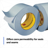 3M 1555CW Venture Tape Cryogenic Vapor Barrier Tape, Silver, 72 mm x 45.7 m (7000049898) (16 Pack) - 6