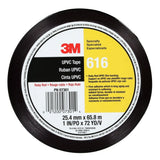 3M UPVC Lithographers Tape, Ruby Red, 1 in x 72 yd, 2.4 mil (616) (7000050036) (144Pack) - 2