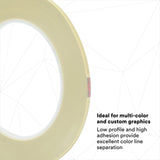 3M 218 Scotch Fine Line Premium Masking Tape, Green, 3/16 in x 60 yd, 5.0 mil, High Performance Polypropylene Tape (7000050050) (12 Pack) - 7