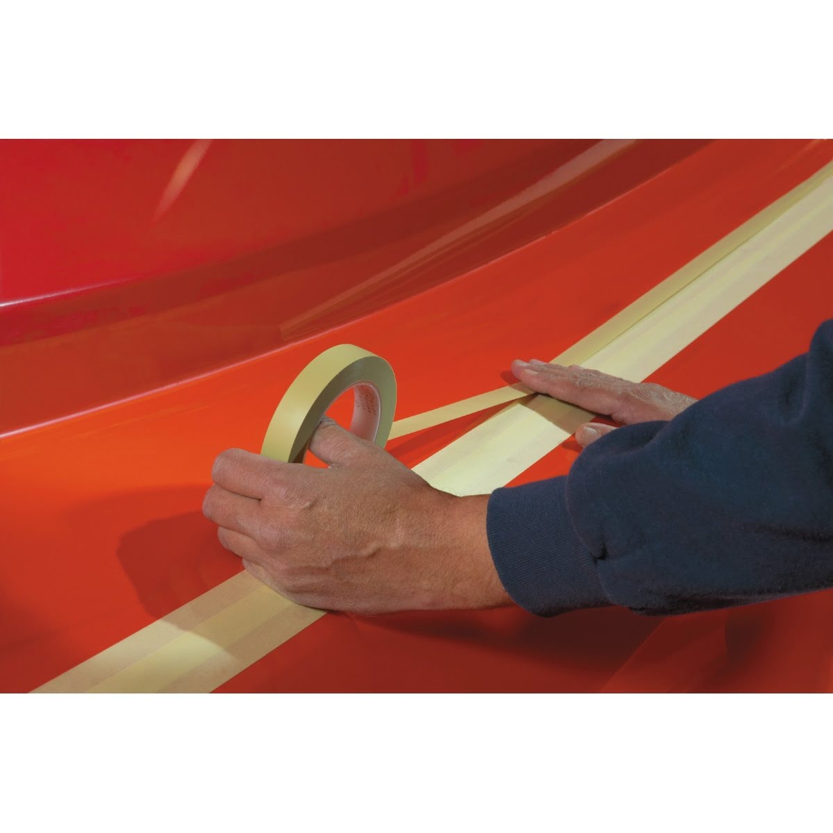 3M 218 Scotch Fine Line Premium Masking Tape, Green, 3/16 in x 60 yd, 5.0 mil, High Performance Polypropylene Tape (7000050050) (12 Pack) - 10