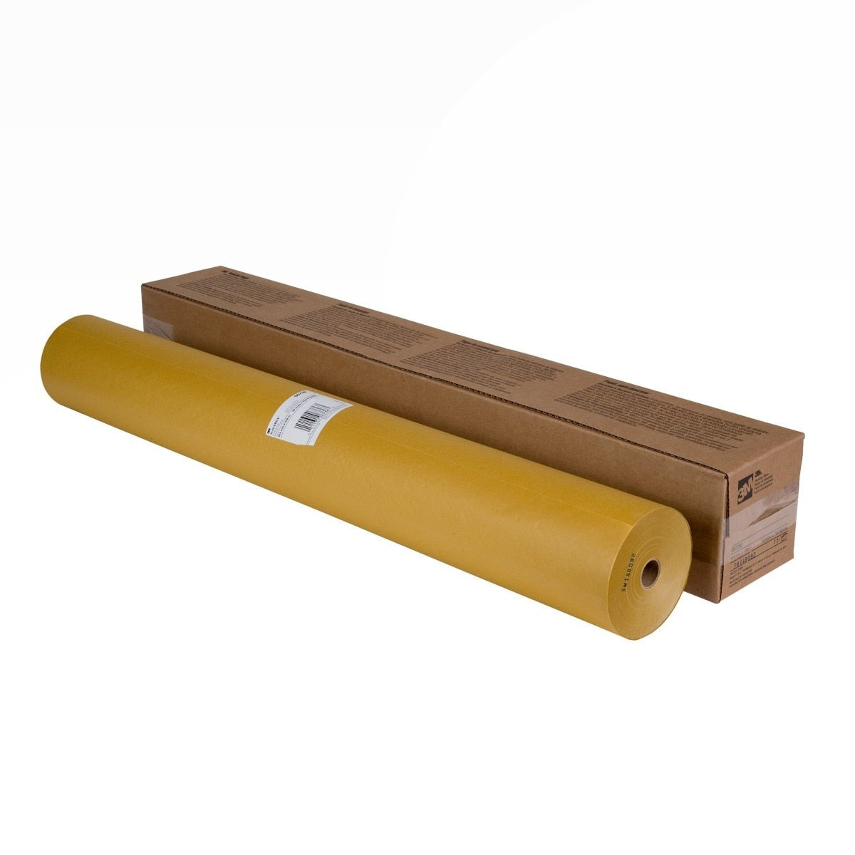 3M 06736 Masking Paper, Polycoated Backing, Bleed Through Resistant, Gold, 36 in x 750 ft (7000051787) - 2